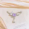 Colgante Venta Caliente Transfronteriza Estilo Coreano Collar de Flores Pulsera Accesorios Cobre Microincrustado Circonita Lujo Ligero Nicho Cadena de Clavícula Accesorios