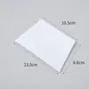 Raspador de plástico engrosado y ampliado para aplicar papel tapiz, revestimiento de pared y película; una herramienta para masillar y construcción; raspador blanco
