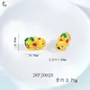 Retención de Color Alta Arena Dorada Tendencia Nacional Accesorios DIY Pixiu Koi Calabaza Rico en el Mundo Pulsera Hecha a Mano Accesorios Colgantes