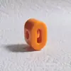 Novos blocos de construção alfanuméricos de fivela de sapato casual de acrílico com contas, acessórios de fivela de sapato artesanais faça você mesmo, atacado