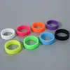 Anillo Antideslizante de Silicona para Cañas de Pescar, Anillo Antideslizante para Mango de Caña de Pescar, Cubierta Antideslizante de Silicona Anticaída para Mango