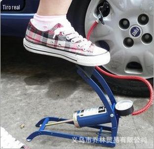 小脚踩打气筒01