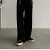 Pantalones Casuales Rectos para Hombre Verano Delgados 2024 Nueva Marca de Moda Pantalones High Street Pantalones Sueltos Pantalones Mop