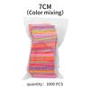Fábrica Directa color plástico aguja mano coser tejer herramienta plástico aguja suéter hecho a mano diy niños aguja ojo grande