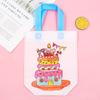 Bolsa de Grafitis No Tejida Bolsa de Clasificación de Basura DIY Material para Bolso de Mano de Producción Pintado a Mano para Niños