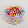 Materiales DIY de Perlas Perlas Decorativas Blanco Roto de Agujero Recto Cuentas en Hilo Accesorios para Joyería Perla de Imitación ABS Hecha a Mano Perlas Sueltas