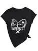 Amazon Ebay Site Independente Moda Casual Feminina Gola V Perfeitamente Imperfeita Camiseta de Manga Curta