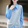 Nuevo Chaleco Cardigan de Punto con Cuello en V de Lana Cachemir para Mujer Otoño/Invierno 2026, Top sin Mangas Cepillado de Color Sólido