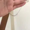 Colar de Estrela de Zircônia para Mulheres, Design de Nicho de Luxo Leve, Corrente de Clavícula de Alta Qualidade, Acessório Minimalista Estilo Cool, Versão Coreana