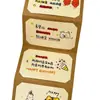 Kit de Material para Cartão de Cumprimentos DIY Feito à Mão Estilo Sanfona Álbum Cartão Deslizante para Presente de Dia dos Namorados T914