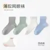 Calcetines Infantiles Transfronterizos 100% Algodón, Transpirables y Absorbentes del Sudor, Calcetines Deportivos Sin Costuras para Niñas, Calcetines Finos de Malla Transpirable para Estudiantes, Clase A