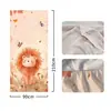 Suministro Exclusivo Transfronterizo de Temu Amazon Shein de Funda Decorativa de Puerta de Habitación Elástica de una Pieza, Cubierta de Puerta con Temática de Animales Fácil de Instalar