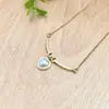 Accesorios de Moda de Alta Gama para Mujer, Colgantes de Acero Inoxidable, Collares Personalizados, Estilo Lujo Ligero, Joyería de Nicho, Disponibles en Stock