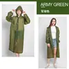140g Moda japonesa y coreana transpirable EVA para adultos, una pieza, camisa larga, impermeable para exteriores, equitación, viajes, impermeable no desechable