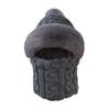 Gorro bufanda de punto para mujer 2024 nuevo invierno todo a juego para bicicleta eléctrica ciclismo artefacto cálido cortavientos cuello
