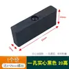 Bloque Anticolisión para Puertas y Ventanas de Aleación de Aluminio, Hebilla de Bloqueo de Ventana, Protección para Ventana Corredera de Acero Plástico, Bloque de Plástico Antigolpes, Limitador de Ventana Corredera
