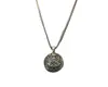 Pingente dominante vintage de prata tailandesa joia de prata esterlina S925 pingente de colar masculino e feminino pingente de corrente para suéter versátil