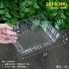Caja de fruta PET desechable sin tapa caja de embalaje de fruta 1813H4 plástico transparente bandeja fresca