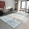 Alfombra Minimalista Italiana de Lujo Ligero Terciopelo de Cristal Decoración del Hogar Sala de Estar Alfombra Grande Lujo Ligero Sensación de Alta Gama Resistente a Manchas Alfombra de Mesita de Noche