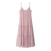 Atacado Fabricante de Roupas Femininas Transfronteiriço Primavera 2026 Novo Estilo Europeu e Americano Vestido Midi Slip Decorativo em Camadas Transparentes