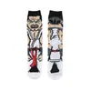 Meias de Palhaço, Meias Masculinas Cartoon de Cano Médio, Fornecimento Transfronteiriço, Meias de Anime Sword Wind, Meias de Skate Personalizadas da Moda, Solado de Toalha