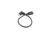Adaptador de Cabo de Extensão para Carregamento e Dados USB, Macho Tipo-C em Ângulo de 90 Graus para Mini 5 Pinos Fêmea