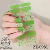 Calle transfronteriza. Pegatinas para uñas de trébol de cuatro hojas del Día de San Patricio, impermeables, con respaldo adhesivo, película para esmalte de uñas, pegatinas de uñas verdes, directo de fábrica