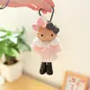 Muñeco de Peluche Colgante de Gatito de Piernas Largas Ropa de Bebé Muñeca Kt Accesorios de Muñeca Hija Falda sin Mangas de Perla de Gatito para Mujer