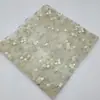 Tela de Malla Bordada Plana con Bordado de Plantas, Multicolor en Stock, Tela Bordada para Disfraces de Escenario y Atrezo