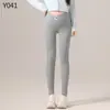 Leggings de maternidad para mujer, ropa exterior primavera/verano, nuevo modelo 2026, pantalones largos de talla grande de cintura alta con soporte para el vientre, pantalones de maternidad para primavera