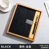 Caixa de Presente Personalizada para Caderno Conjunto Caderno A5 Executivo com Capa de Couro Macio Caderno de Alto Valor com Logotipo Personalizado
