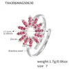 Conjunto Misterioso de Colar, Pulseira e Anel de Girassol com Zircônia, Design Elegante, Feito de Aço Inoxidável e Ouro 18K, Versátil para Uso Internacional
