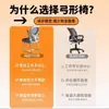 Silla para Estudio en Casa Cómoda Silla Sedentaria con Respaldo Silla para Escritorio de Dormitorio Silla para Computadora Silla Gamer Silla de Oficina Ergonómica