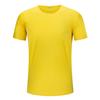 HBT 2209# camiseta de algodón para niños de color liso de secado rápido 180g cuello redondo camiseta para niños XYW84 en stock base para hombre es grande