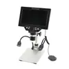 Nuevo Modelo G1200 Hd Microscopio de Pantalla Grande de 7 Pulgadas Microscopio Digital 1200X para Reparación e Inspección, Disponible para Dropshipping