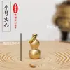 Mini Calabaza de Latón Macizo Yiwu Fabricante Mayorista Hecho a Mano Colgante para Llavero Accesorios para Llave de Coche