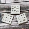 Molde de silicone para suculentas folhas de planta produção artesanal diy simulação mini suculenta fatias de carne decoração de vaso pequeno