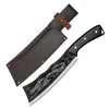 Cuchillo para cortar huesos de dragón, afilado, forjado a mano, cuchillo multiusos para el hogar, cuchillo para cortar huesos de cocina, cuchillo grueso para cortar madera