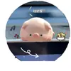 Enfeites de carro de animais personalizados, pequenos enfeites de resina, criativos para o console central do carro, personalização de fabricante original