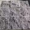 Granito negro sésamo fuego superficie natural seguridad negro pequeño material piedra jardín pavimento pequeño cuadrado herradura piedra venta al por mayor