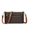Bolso de mujer de gran capacidad y tres capas, nuevo modelo 2026, bolso de hombro moderno y a la moda para mujeres, bolso cruzado para madres de mediana edad, bolso estampado