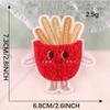 Lixin Toalla Original Bordada Papas Fritas Galleta Parche para Ropa Accesorios de Vestir Accesorios Autoadhesivos Pieza de Pizza Pasta de Tela Bordada