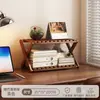 Estante de escritorio transfronterizo, organizador engrosado para sala de estar, estante de almacenamiento multicapa para uso doméstico, estante de exhibición multifuncional para oficina