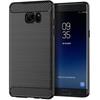 Para Funda de Teléfono Samsung Note9 Samsung Galaxy Note9 Funda Protectora Cepillada Resistente a Caídas Funda Blanda de Silicona