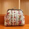 Bolsa DIY Tecido Caseiro 8,5 Fecho Quadrado Tecido para Bolsa Pacote de Material DIY Porta-Moedas