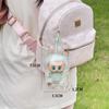 Funda Protectora Transparente de Vinilo de Alta Definición para Muñeca Labubu, Almacenamiento y Exhibición de Caja Sorpresa, Cubierta Antipolvo para Colgante Labubu Tercera Generación