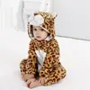 Roupas de Bebê para Outono, Macacão Espesso Peça Única, Pijama Infantil, Roupa para Exterior, Roupas Infantis Anyang, Macacão de Engatinhar Manga Longa Classe A