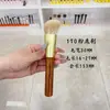 Pincel de Maquiagem Pelo de Raposa Dourada Chanfrado para Pó Bronzer Blush Iluminador Base Sombra para Olhos Sombra para Nariz Mistura Cabelo Animal Cangzhou