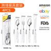 Sudeste Asiático 6 piezas cuchillo y tenedor cuchara vajilla de acero inoxidable patrón de mármol mango de plástico cuchillo tenedor cuchara restaurante occidental cuchillo y tenedor para bistec