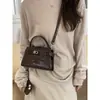 Bolsa Pequena com Padrão de Pedra Degradê para Mulheres 2026 Nova Versátil Bolsa de Mão Kelly Bolsa Transversal Versátil de Alta Qualidade Primavera